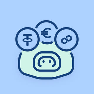 Segunda característica de ventaja de la plataforma de operaciones criptográficas representada en una ilustración